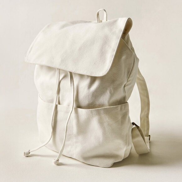 Laude the Label off white Convertable canvas bag 100% cotton. NWT - Picture 1 of 7